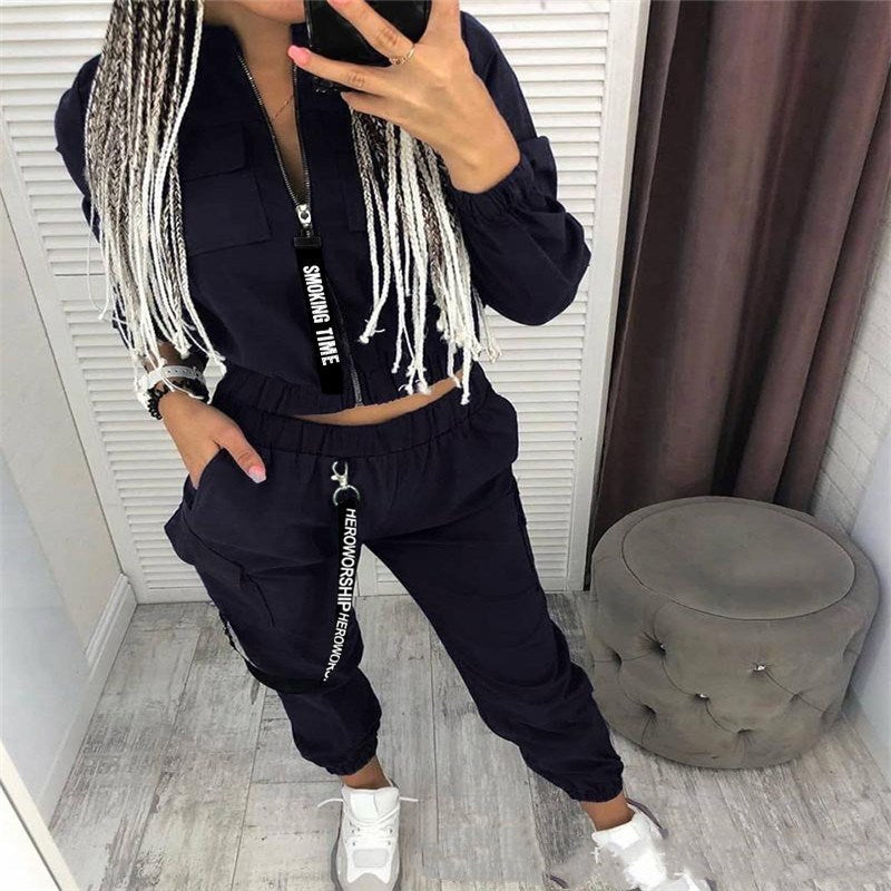 Fashion Women Sets Black